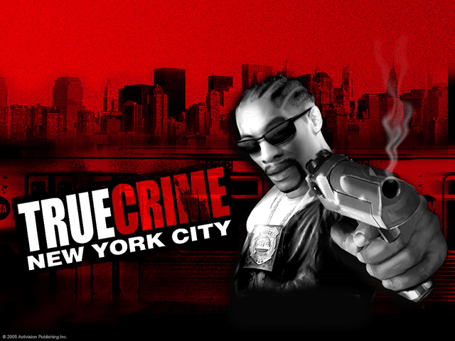 True Crime New York City title screen for Xbox